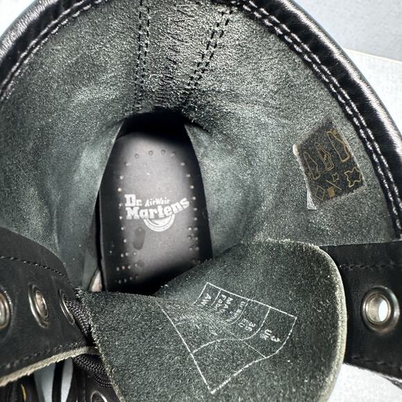 Dr. Martens Boots Womens Size 5 Us Soft Toe 1460 Slip Resistant‎ Work Black - Picture 10 of 11